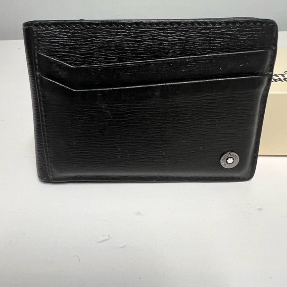 Montblanc 4810 Westside Folded Pocket Holder 8CC- Black - Picture 6 of 10